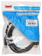 Кабель аудио-видео Buro HDMI (m)/HDMI (m) 1.8м. феррит.кольца черный (HDMI-19M/19M-1.8M-MG)