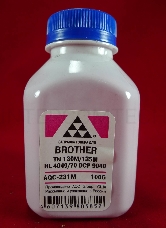 Тонер Brother TN 130M/135M HL 4040/50/70/DCP 9040 magenta (фл.100г.) AQC, фас.Россия