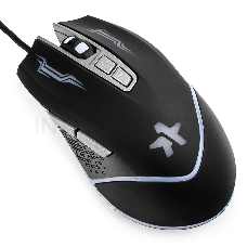 Мышь игровая Гарнизон GM-730G, Астерион, код Survarium, USB, чип Х3, черн., софт тач, 2400 DPI, 6 кн.+колесо-кнопка