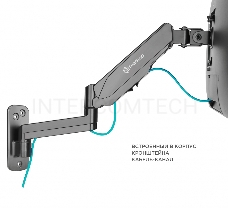 Кронштейн (держатель) ONKRON G150 для телевизора 13-34 дюймов настенный, черный