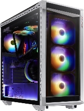 Компьютерный корпус XPG BATTLECRUISER-BLACKCOLOR BOXWORLDWIDE (ATX, 4 RGB вентилятора 120мм, стеклянная боковая панель, черный)