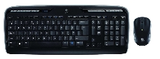 Клавиатура + мышь Logitech MK330 клав:черный мышь:черный USB беспроводная Multimedia