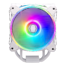 Кулер для процессора Cooler Master Hyper 212 Halo White (150W, 4-pin, 154mm, tower, Al/Cu, fans: 1x120mm/51.88CFM/27dBA/2050rpm, White, 1700/1200/115x/AM4/AM5)