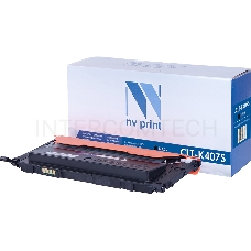 Картридж NVPrint совместимый Samsung CLT-K407S Black для CLP-325/CLX-3185 (1500k)