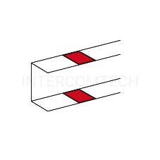 Накладка на стык профиля на защелках, для кабель-канала 105х50мм LEGRAND 010696