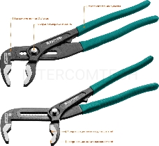 Клещи KRAFTOOL 22353-30  переставные kayman быстрая регулировка cr-v max захват до 80мм 300мм