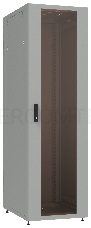 Шкаф коммутационный C3 Solutions Practic.3 24-66.GF12.SD2.BF11 G (NT435080) напольный 24U 600x600мм пер.дв.стекл задн.дв.двуст. 2 бок.пан. направл.под закл.гайки 1300кг серый 510мм 56кг IP20 сталь