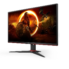 Монитор LCD 27 16:9 1920х1080(FHD) IPS, nonGLARE, 250cd/m2, H178°/V178°, 1000:1, 80M:1, 16,7 миллионов цветов, 1ms, VGA, 2xHDMI, DP, Tilt, Swivel, Speakers, Curved, 2Y, Black-Red