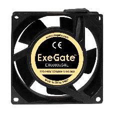 Вентилятор 220В ExeGate EX289001RUS EX08038SAL (80x80x38 мм, Sleeve bearing (подшипник скольжения), подводящий провод 30 см, 2400RPM, 36dBA)