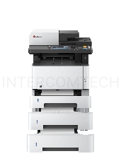 МФУ Kyocera Ecosys M2640idw лазерный принтер/сканер/копир/факс, A4, 40 стр/мин, 1200x1200 dpi, 512 Мб, ADF, дуплекс, подача: 350 лист., вывод: 150 лист., Post Script, Ethernet, USB, Wi-Fi, картридер, цв. ЖК-дисплей (max 50000 стр/мес. Старт.к-ж 3600 стр.