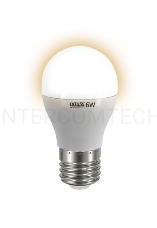 Лампа GAUSS LED Elementary Globe 6W E27 2700K Арт.LD53216