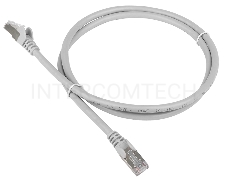 Кабель Patch cord Lanmaster TWT-45-45-0.5/S-GY 10 PCS 0.5м FTP Cat 5e Grey