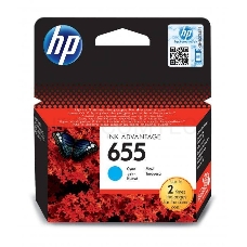 Картридж струйный HP 655 CZ110AE голубой для HP DJ IA 3525/4615/4625/5525/6525 (600стр.)