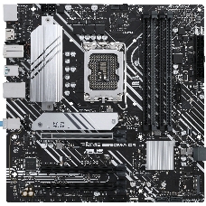 Материнская плата ASUS PRIME B660M-A D4 Soc-1700 Intel B660 4xDDR4 mATX AC`97 8ch(7.1) 2.5Gg RAID+HDMI+DP