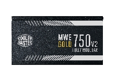 Блок питания 750 Ватт Power Supply Cooler Master MWE Gold V2 FM 750W A/EU Cable