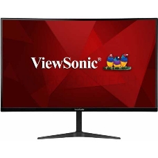 Монитор 27  ViewSonic [16:9] 1920х1080(FHD) VA, Curved, GLARE, 165Hz, 250cd/m2, H178°/V178°, 4000:1, 80M:1, 16,7 мц, 1ms, 2xHDMI, DP, Tilt, Speakers, 3Y, Black