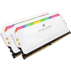 Модуль памяти Corsair DDR4, 3600MHz 16GB 2x8GB DIMM, Unbuffered, 18-19-19-39, XMP 2.0, DOMINATOR PLATINUM RGB White Heatspreader, RGB LED, 1.35V