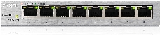 Коммутатор ZyXEL GS1200-8 Smart 8-port GbE Web Managed Switch, 60W, VLAN, IGMP, QoS, Link Aggregation