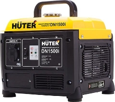 Инверторный бензиновый генератор HUTER DN1500i  220В 2.2лс