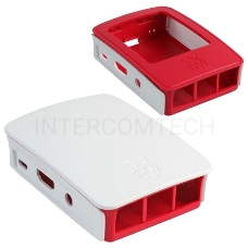 Корпус Raspberry Pi 3 Model B Official Case BULK, Red/White, для Raspberry Pi 3 Model B (909-8132)