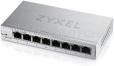 Коммутатор ZyXEL GS1200-8 Smart 8-port GbE Web Managed Switch, 60W, VLAN, IGMP, QoS, Link Aggregation