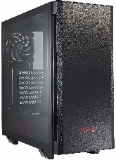 Компьютерный корпус XPG INVADER-BLACKCOLOR BOXWORLDWIDE (ATX, подсветка ARGB, 2  вентилятора 120мм, стеклянная боковая панель, черный)