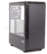 Корпус Hiper PB81 черный без БП ATX 3x120mm 2xUSB2.0 2xUSB3.0 audio bott PSU