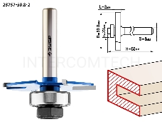 Фреза ЗУБР 28757-50.8-2  горизонтально-пазовая d= 50.8мм высота-2мм хв.-8мм d-22мм профессионал