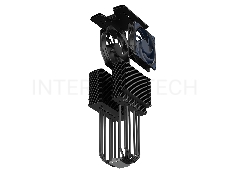 Кулер для ЦПУ Cooler Master Master Air MA824 Stealth (300W, 4-pin, 165.6mm, tower, Al, 2xfans: 1x135mm&1x120mm/63.6CFM/24.6dBA/~1950rpm/1700/1200/1151/1150/1155/1156/AM5/AM4)