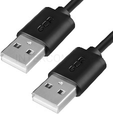 Кабель Greenconnect 3.0m USB 2.0, AM/AM, черный, 28/28 AWG, экран, армированный, морозостойкий, GCR-UM5M-BB2S-3.0m