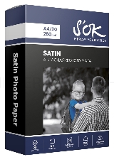 Фотобумага RC Satin Premium; 260gsm; A4*20 // Атласная (сатин) Премиум; 260г/м2; формат А4; 20 листов RC