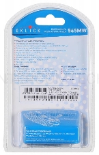 Мышь Oklick 545MW черный/синий оптическая (1600dpi) беспроводная USB (4but)