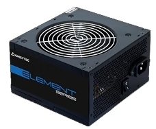 Блок питания Chieftec Element ELP-500S-Bulk (ATX 2.3, 500W, 85 PLUS, Active PFC, 120mm fan, power cord) OEM