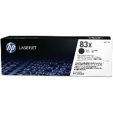 Тонер Картридж HP 83X CF283X черный для HP LJ Pro M201/M225 (2200стр.)