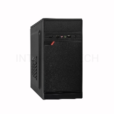 Корпус Minitower ExeGate BAA-106 Black, mATX, <без БП>, 2*USB, Audio