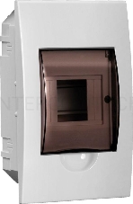 Бокс ЩРВ-П-4 мод. встраив. пластик IP41 GENERICA IEK MKP12-V-04-41-G