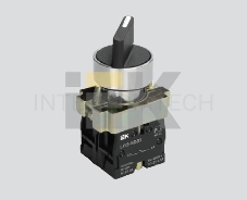 Переключатель LAY5-BD33 на 3 полож. черн. I-O-II станд. ручка ИЭК BSW60-BD-3-K02