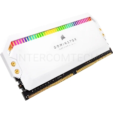 Модуль памяти Corsair DDR4, 3600MHz 16GB 2x8GB DIMM, Unbuffered, 18-19-19-39, XMP 2.0, DOMINATOR PLATINUM RGB White Heatspreader, RGB LED, 1.35V