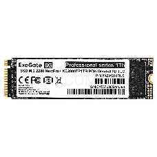 Накопитель SSD M.2 2280 1Tb ExeGate NextPro+ KC2000TP1TB (PCIe Gen3x4, NVMe, 22x80mm, 3D TLC)