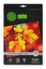 Фотобумага Cactus CS-SGA428020 Professional полуглянцевая А4 280 г/м2 20 листов