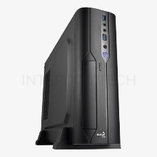 Корпус Miditower Aerocool Cs-101 Black , mATX, черный 400W EN54722