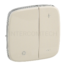 Накладка светорегулятора кнопочного | 752086 | Legrand Valena ALLURE Сл.кость