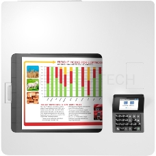 Принтер HP Color LaserJet Enterprise M554dn, (цветной, A4, 1200dpi, 33ppm, 1Gb+4Gb eMMC, Duplex, Lan, USB)