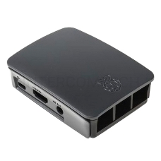 Кейс Raspberry Pi 3 Model B Official Case BULK, Black/Grey, для Raspberry Pi 3 Model B (909-8138)