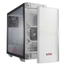 Компьютерный корпус XPG INVADER-WHITECOLOR BOXWORLDWIDE (ATX, подсветка ARGB, 2  вентилятора 120мм, стеклянная боковая панель, ,белый)