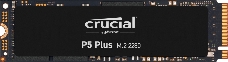Твердотельный накопитель Crucial P5 Plus, 1000GB, SSD, M.2 2280, NVMe, PCIe 4.0 x4, 3D TLC, R/W 6600/5000MB/s, IOPs 630 000/700 000, 600TBW