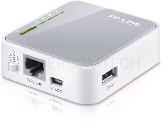 Маршрутизатор беспроводной TP-Link SOHO  TL-MR3020 10/100BASE-TX