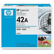 Тонер-картридж HP Q5942A черный для LJ 4250/4350 10 000 стр.