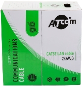 Кабель PATCH CAT5E UTP 305M AT3800 ATCOM