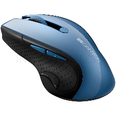 Мышь CANYON CNS-CMSW01BL Blue Gray pearl glossy USB {wireless mouse, optical tracking - blue LED, 2.4Ghz, 6 buttons, DPI 1000/1200/1600}